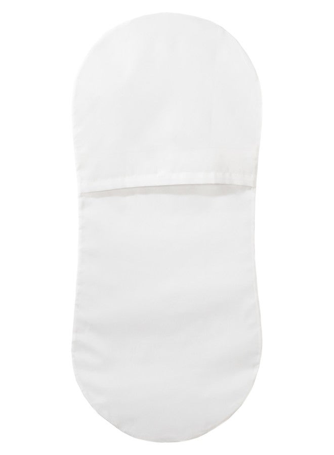 HALO BassiNest Protective Waterproof Cover for Bassinet Pad, White - Image 2